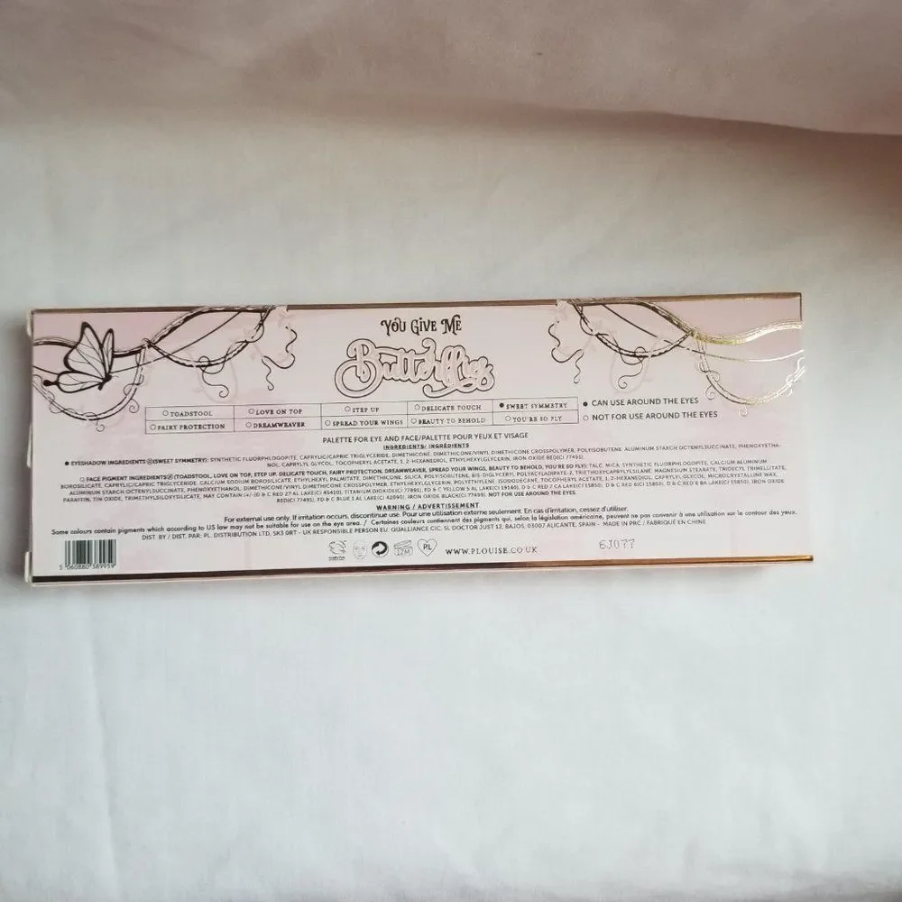 P.Louise You Give Me Butterflies Palette - Totally Toadstool